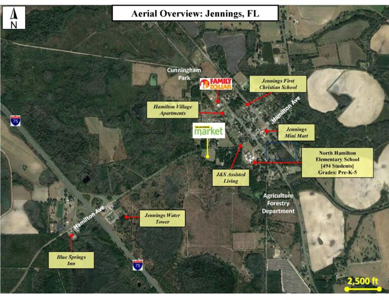 Jennings Aerial Overview
